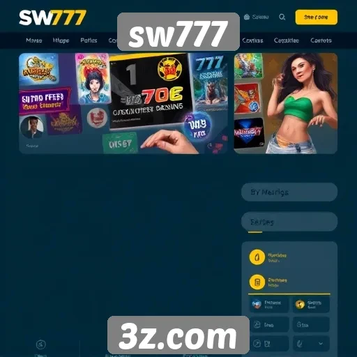 Experiência do usuário no site sw777