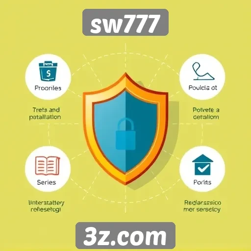 Características de segurança no site SW777